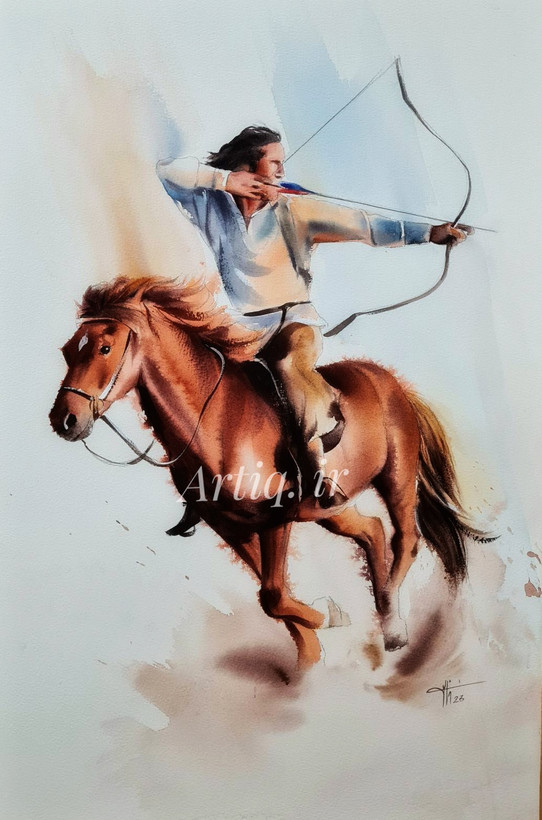 مرد سوارکار ،کماندار